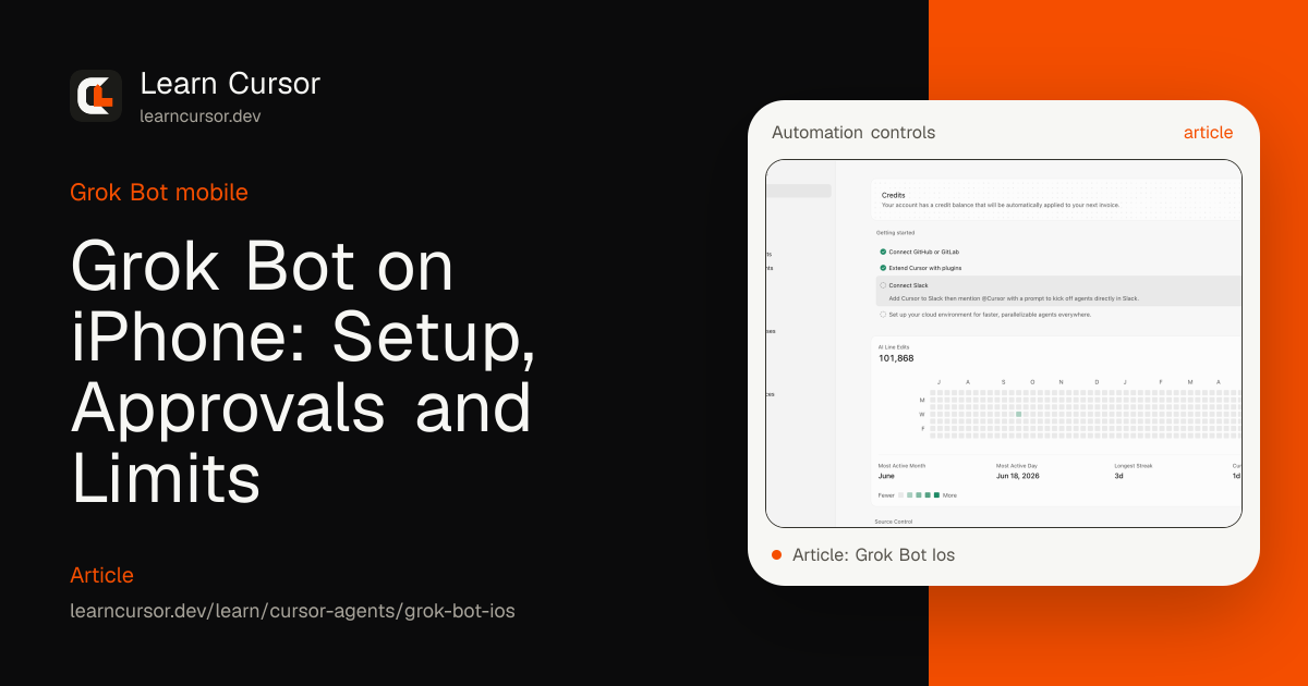 Grok Bot on iPhone: Setup, Approvals and Limits